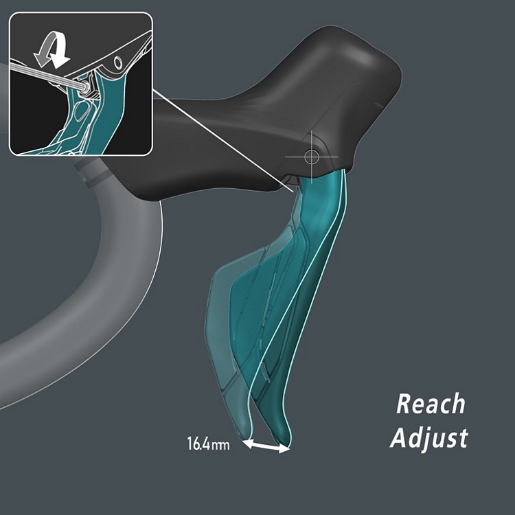 Shifter Lever Road SHIMANO Dura-Ace Di2 ST-R9270 12-Spd Rear Ind. Pack ISTR9270RE