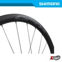 Wheel Set Gravel SHIMANO GRX WH-RX870-700C 12mm E-thru Tubeless For 11/12-Spd 100/142mm Ind. Pack EWHRX870LFERED70