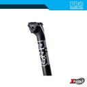 Seat Post DH PRO Tharsis 9.8 1 Bolt Clamp System White Logo