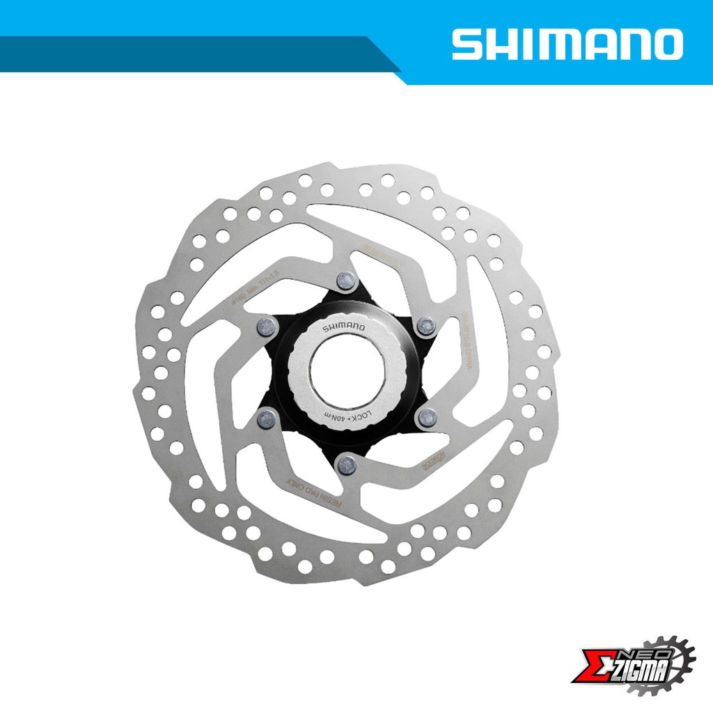 Disc Rotor MTB SHIMANO TX RT10 160mm Center Lock Ind. Pack ESMRT10S2