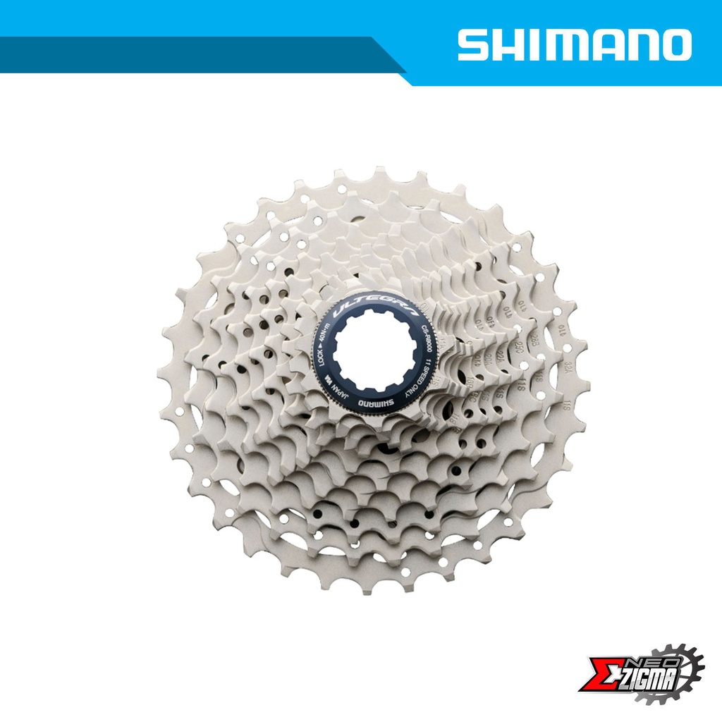 Cassette Sprocket Road SHIMANO Ultegra CS-R8000 Ind. Pack