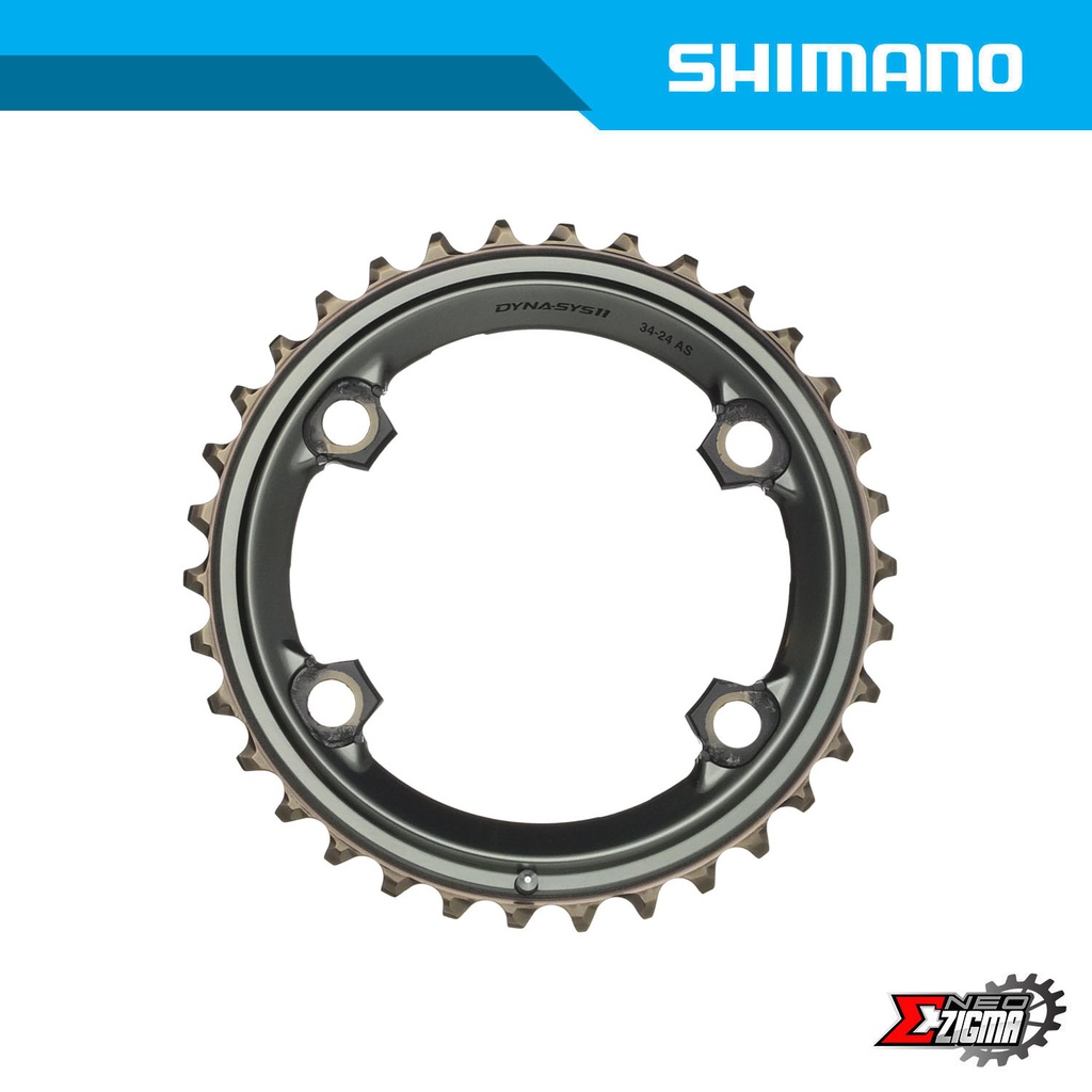 Chainring MTB SHIMANO XTR FC-M9000 AS 34-24T Ind. Pack Y1PV98040