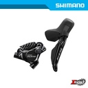 Disc Brake Assembly Road SHIMANO 105 Di2 BR/ST-R7170 12-Spd For 140mm Rotor IR7170DRRDSC170E J-kit Rear Ind. Pack