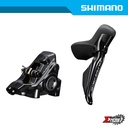 Disc Brake Assembly Road SHIMANO Dura-Ace Di2 BR/ST-R9270 12-Spd For 140mm Rotor J-Kit Hydraulic Rear Ind. Pack IR9270DRRDSC170F