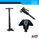 Floor Pump PRO Team Alloy Barrel, Base, Dual Gauge PRPU0102