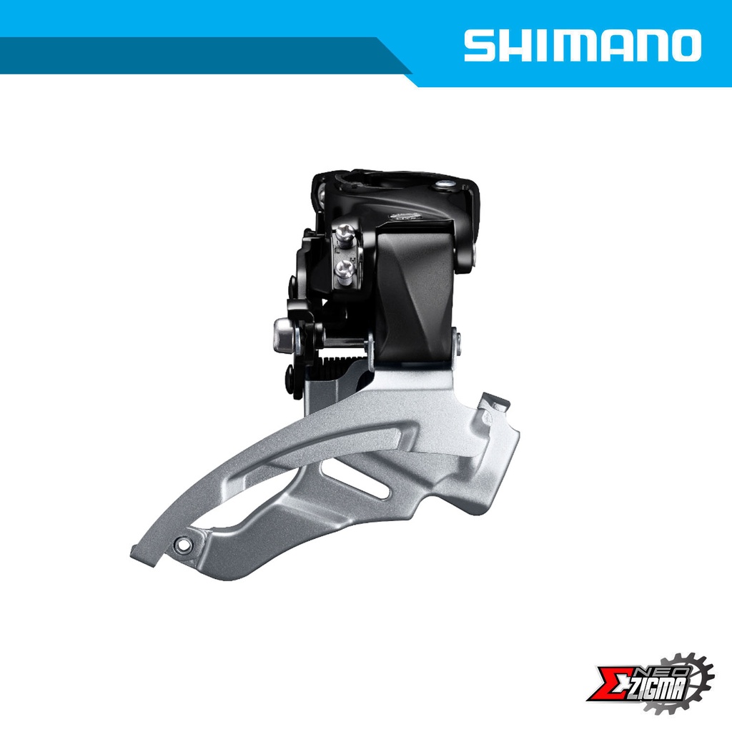 Front Derailleur MTB SHIMANO Altus FD-M2000 3x9 Down Swing Dual Pull (w/ 31.8mm Adapter) For 40T Ind. Pack EFDM2000DSX6