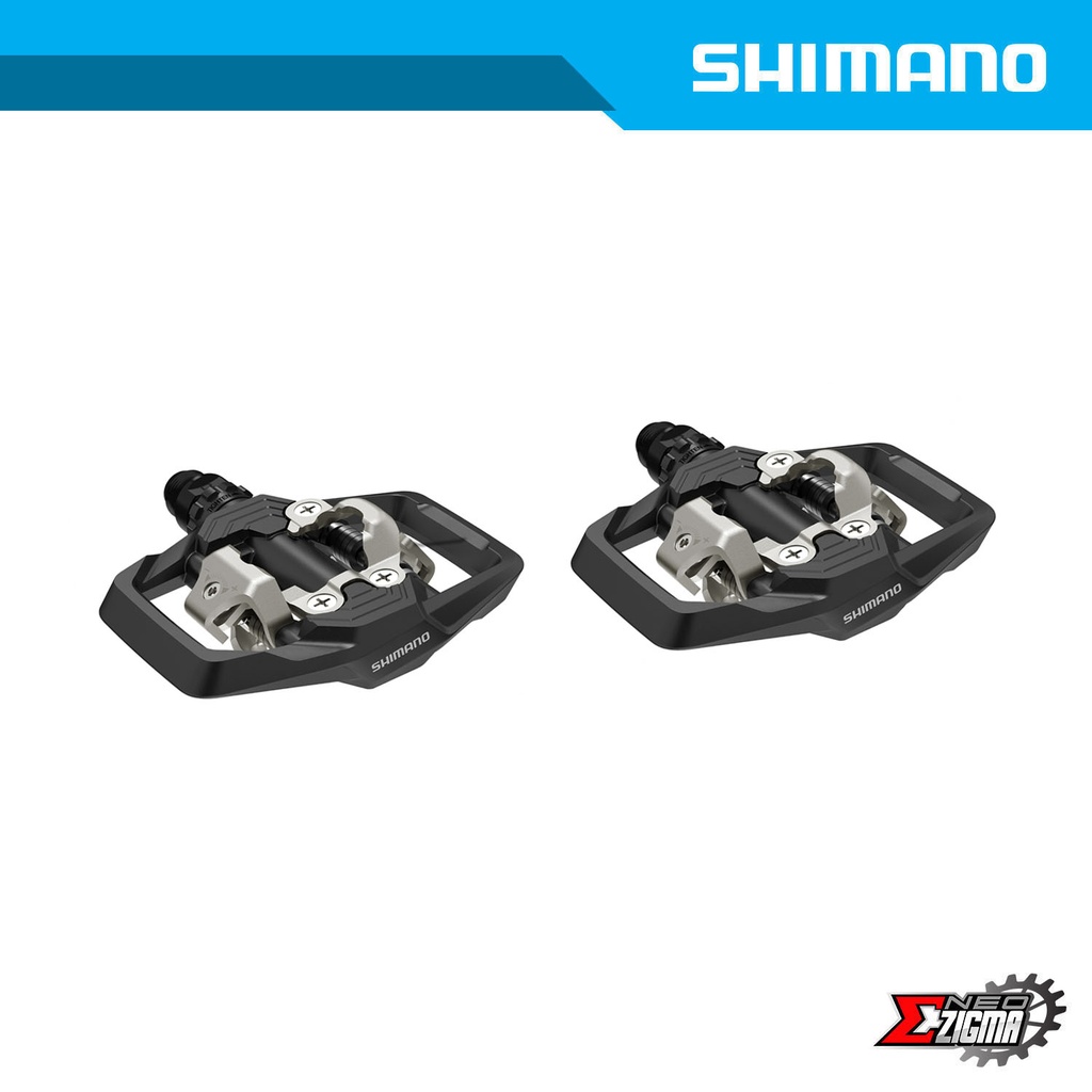 Pedal MTB SHIMANO MTB-Others PD-ME700 SPD Dual Sided Flat Trail w/ Cleats Ind. Pack EPDME700