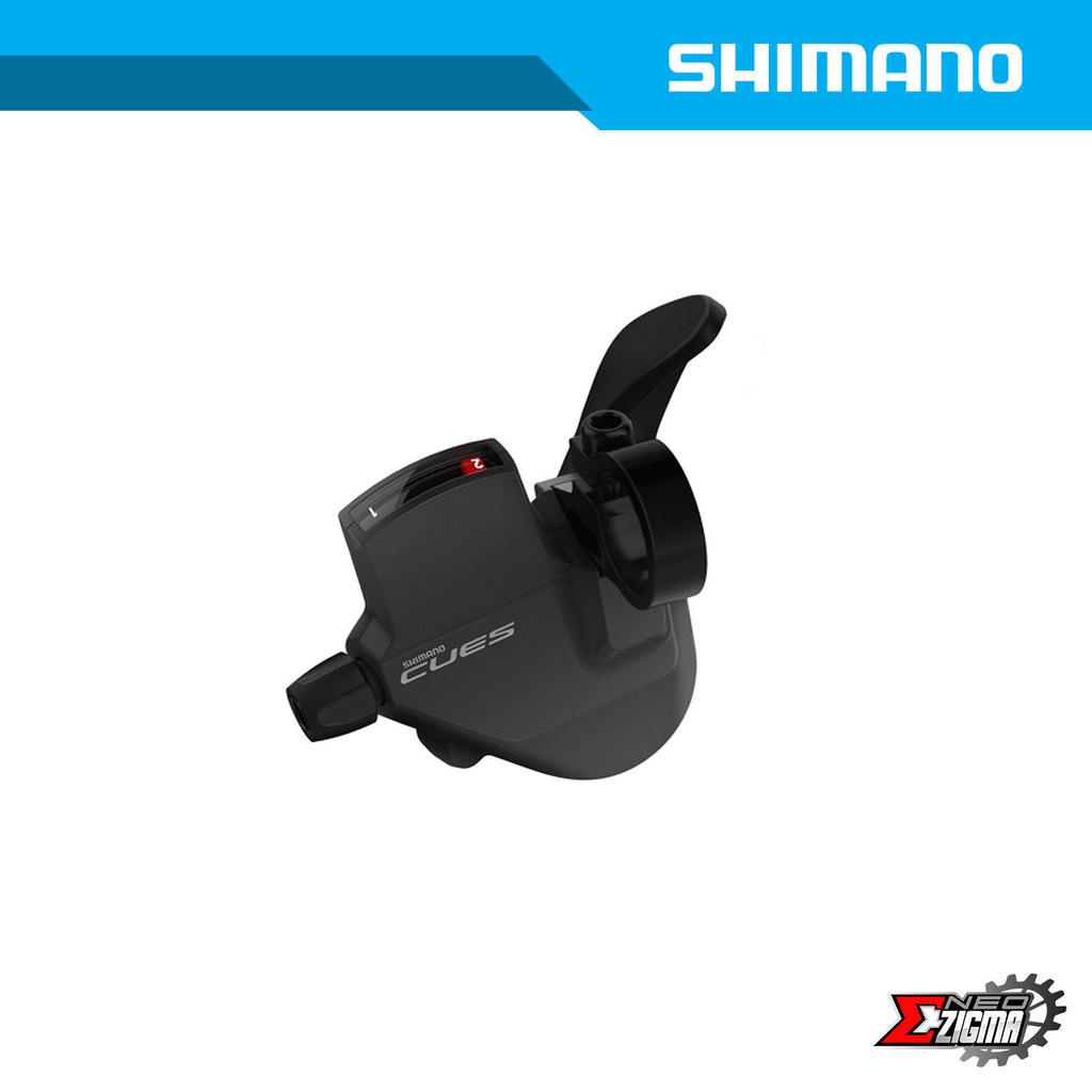 Shifter MTB SHIMANO CUES SL-U4000-L 2-Spd Rapidfire Front Ind. Pack ESLU4000LBP