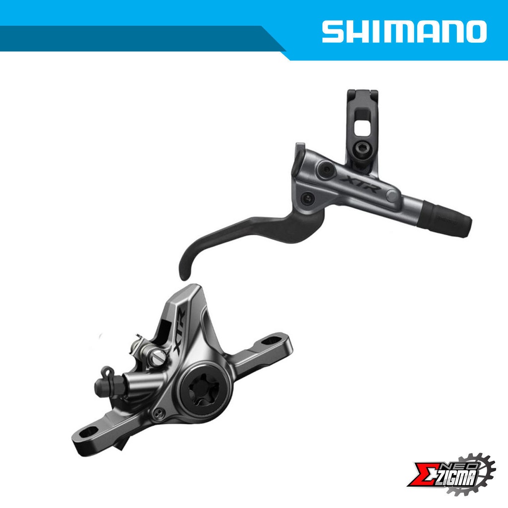 Disc Brake Assembly MTB SHIMANO XTR BR/BL-M9100 2-Piston J-kit Hydraulic Metal Pad w/o Fin Rear Ind. Pack IM9100JRRXMA170