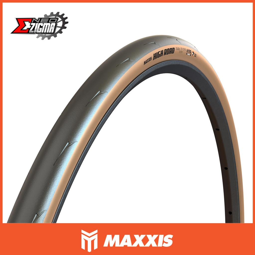 Tire Road MAXXIS High Road M228RU HYPR/K2/ONE70/TR/TANWALL Carbon Fiber 700x25C ETB00415800