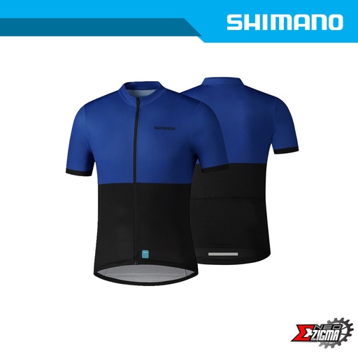 [JERSH138BL/S] Jersey Men SHIMANO Element S Short Sleeve PCWJSPSVE41MB0103 Blue