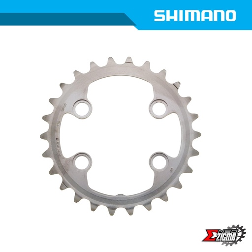 [CRSH121I] Chainring MTB SHIMANO XTR FC-M9000 AT 26T Y1PV26000 Ind. Pack