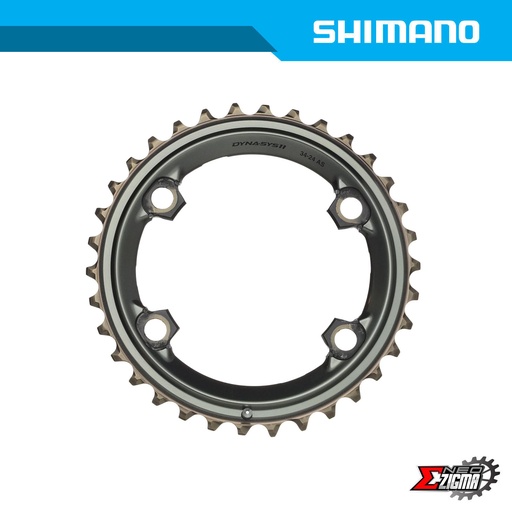 [CRSH125I] Chainring MTB SHIMANO XTR FC-M9000 AS 34-24T Ind. Pack Y1PV98040