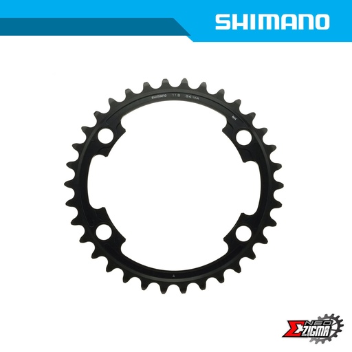 [CRSH113I] Chainring Road SHIMANO Dura-Ace FC-9000 MA 34T Y1N234000 Ind. Pack