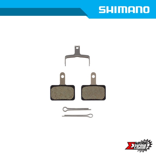 [DPSH123E] Disc Brake Pad MTB SHIMANO Others B05S-RX EBPB05SRXA Resin For BR-M375/396/416/446/475/496 Ind. Pack