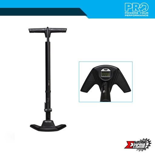 [PUMPPR119] Floor Pump PRO Digital Gauge Team PRPU0101