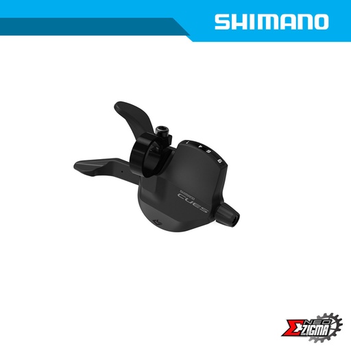 [SLSH077RE] Shifter MTB SHIMANO CUES SL-U4000-9R 9-Spd Rapidfire Rear Ind. Pack ESLU40009RAP