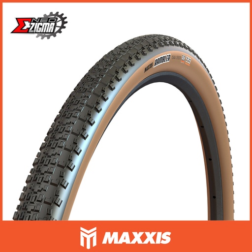 [TIREMAX740] Tire Gravel MAXXIS Rambler M2018RU EXO/TR/TANWALL Kevlar 700x40C ETB00329600