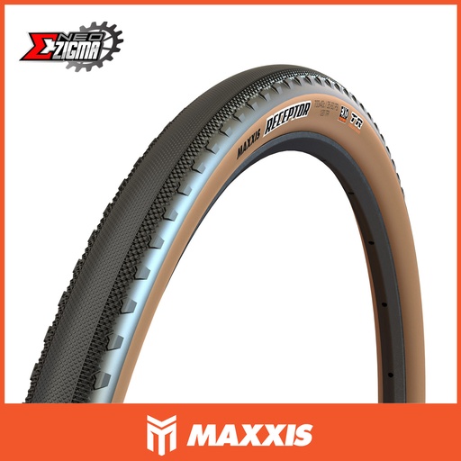 [TIREMAX752] Tire Gravel MAXXIS Receptor M2027RU EXO/TR/TANWALL Kevlar 700x40C ETB00352300